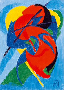  Mattis Teutsch, János - Red Horse (Composition) (1922-23)