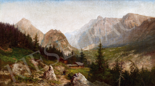 Telepy, Károly - Landscape in the High Tatras | Winter Auction auction / 33 Lot