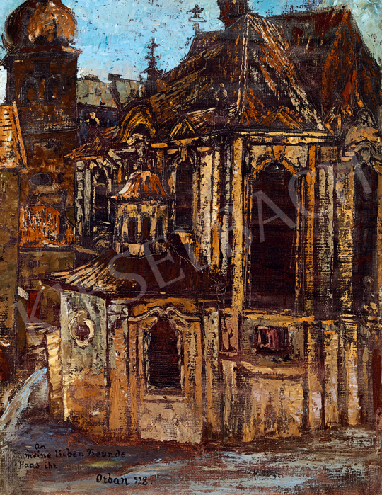 Orbán, Dezső - Church | Winter Auction auction / 60 Lot