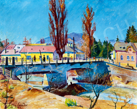 Ziffer, Sándor - Zazar Shore in Nagybánya During Autumn | Winter Auction auction / 96 Lot