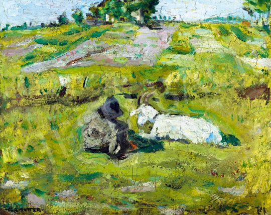  Perlmutter, Izsák - Resting (On the Hillside) | Winter Auction auction / 97 Lot