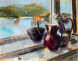  Bernáth, Aurél - View to the Danube (Studio Window) 