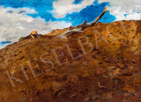  Ferenczy, Károly - Spring Landscape (Hillside) | Winter Auction auction / 143 Lot