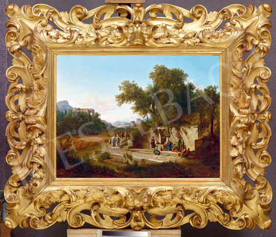 Markó, András - Jesus and the Samaritan Woman at the Well | Winter Auction auction / 180 Lot