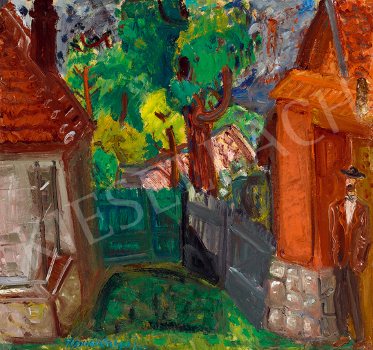  Ilosvai Varga, István - Street in Szentendre | Winter Auction auction / 215 Lot