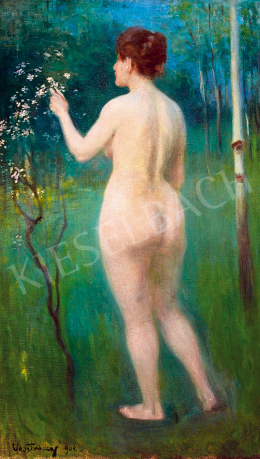 Vesztróczi, Manó - Nude Standing (Spring) 
