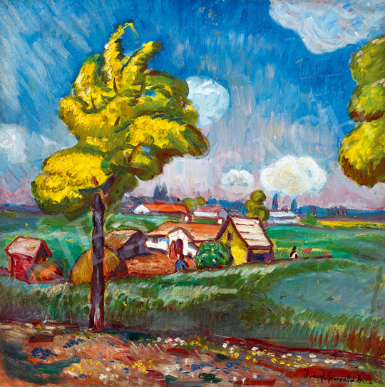  Iványi Grünwald, Béla - Yellow Tree | Winter Auction auction / 224 Lot