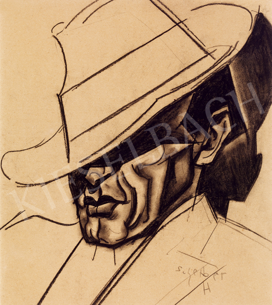  Scheiber, Hugó - Man with a Hat (Siesta) | Winter Auction auction / 229 Lot