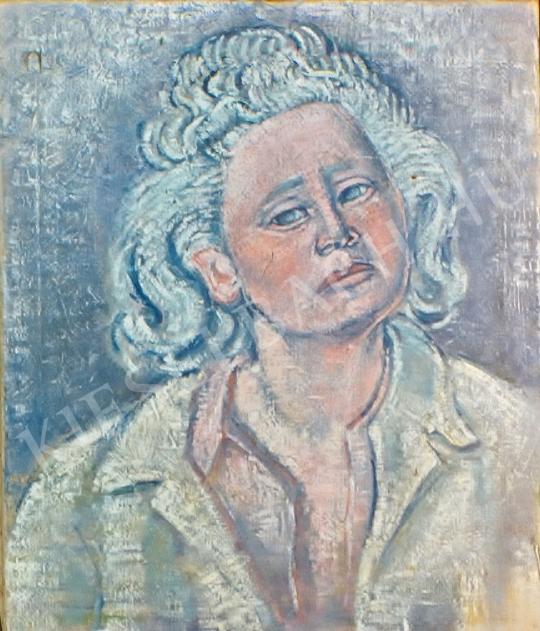 Járitz Józsa - Női arckép festménye