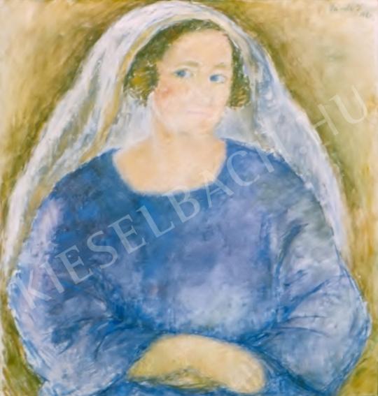 Járitz Józsa - Asszony arcképe festménye