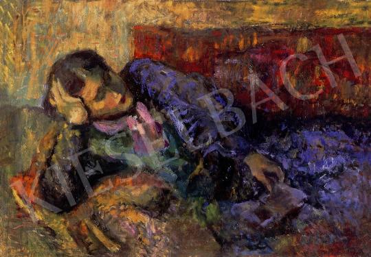  Diener-Dénes, Rudolf - Resting woman | 8th Auction auction / 218 Lot