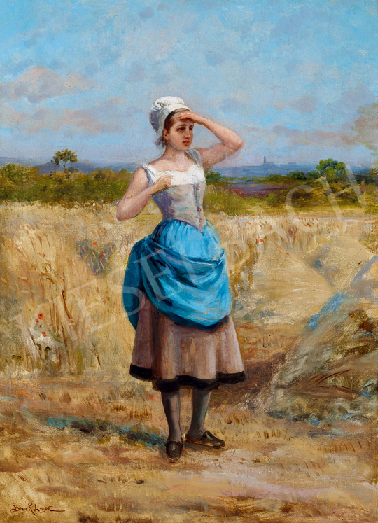 Bruck, Lajos - In the Fields (French Girl) | The 49th auction of the Kieselbach Gallery. auction / 7 Lot