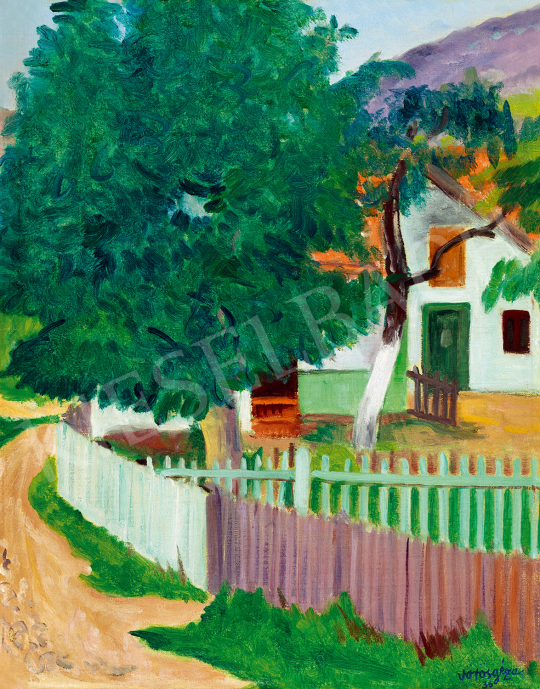  Vörös, Géza - Garden by the Danube | The 49th auction of the Kieselbach Gallery. auction / 11 Lot