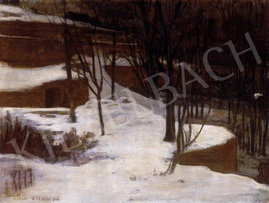  Dudits, Andor - Winter landscape | 8th Auction auction / 228 Lot