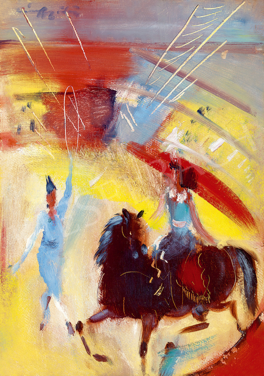  Márffy, Ödön - Clown and Equestrienne (Circus) | The 49th auction of the Kieselbach Gallery. auction / 24 Lot