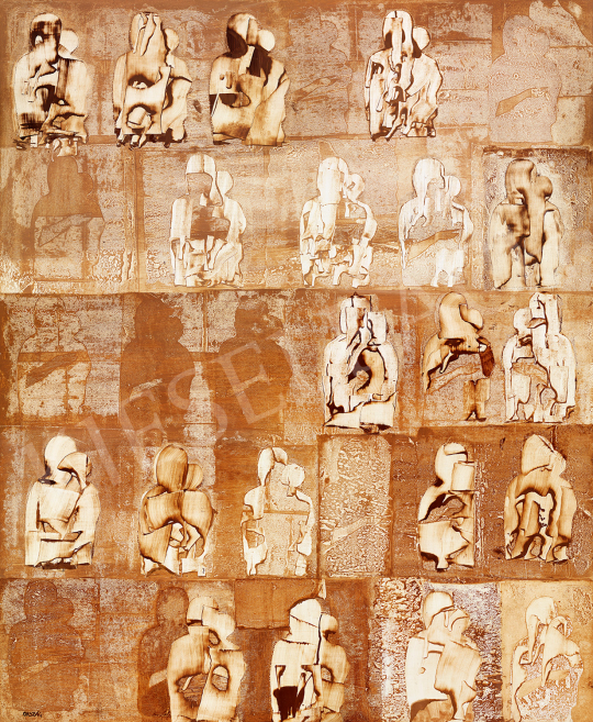 Ország, Lili - Icon Wall III,  Golden-Brown Madonnas | The 49th auction of the Kieselbach Gallery. auction / 46 Lot