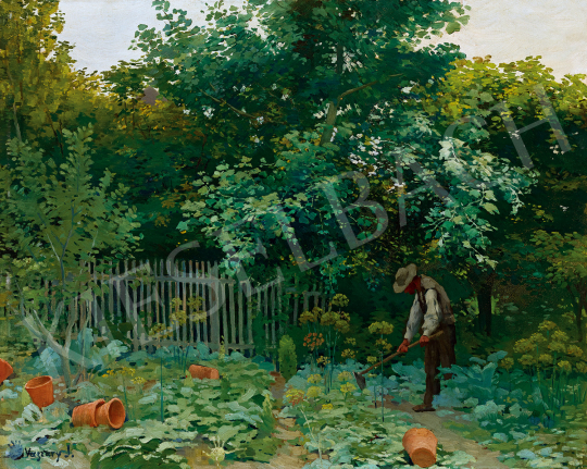  Vaszary, János - In the Garden | The 49th auction of the Kieselbach Gallery. auction / 65 Lot