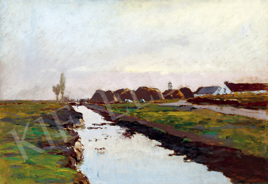 K. Spányi, Béla - Landscape (Mirroring) | The 49th auction of the Kieselbach Gallery. auction / 68 Lot