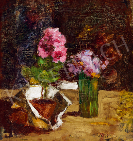  Koszta, József - Still-Life with Flowers | The 49th auction of the Kieselbach Gallery. auction / 87 Lot