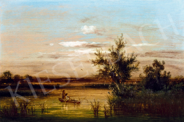 Zsolnay, Vilmos - Fishermen on the River Tisza 