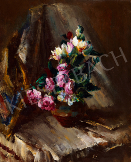  Holló, László - Still-Life of Flowers 
