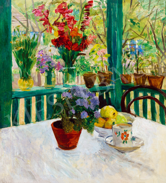 Hatvany, Ferenc - On the Sunlit Verandah | The 49th auction of the Kieselbach Gallery. auction / 124 Lot