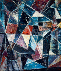 Monostori Moller, Pál - Composition (Chrystal Flower) 
