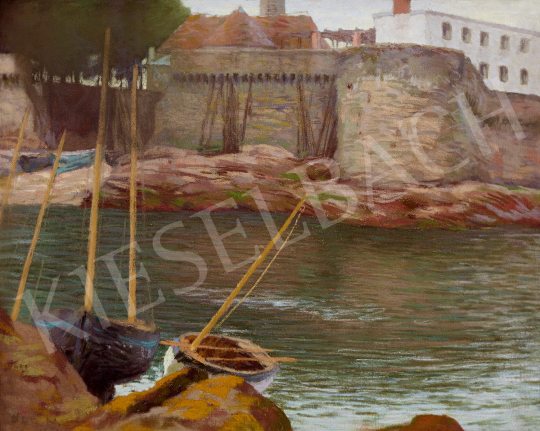  Poll, Hugó - Sailing Boats in the Bay (Adriatic) | The 49th auction of the Kieselbach Gallery. auction / 140 Lot