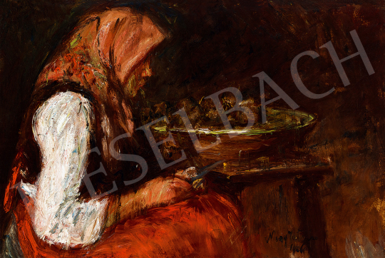Nagy, István - The Artist's Mother in the Kitchen | The 49th auction of the Kieselbach Gallery. auction / 166 Lot