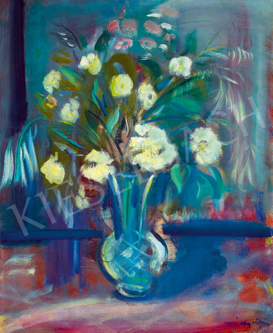  Márffy, Ödön - Still-Life of Flowers | The 49th auction of the Kieselbach Gallery. auction / 208 Lot