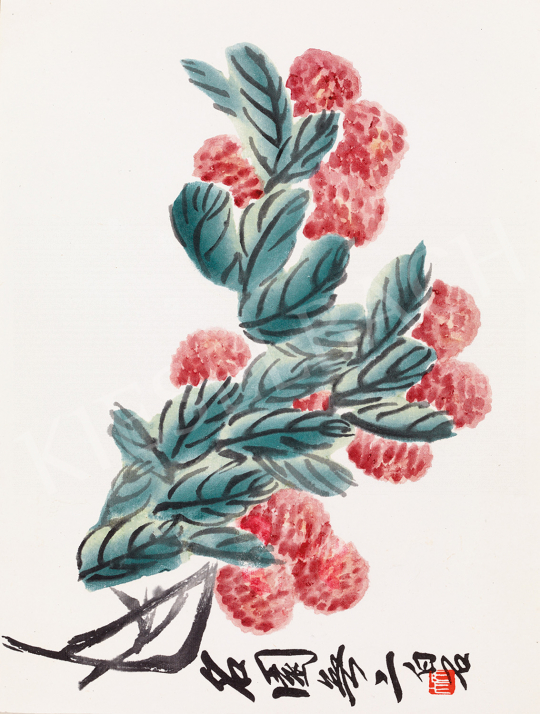  Qi Baishi - Red Lychees | The 49th auction of the Kieselbach Gallery. auction / 214 Lot