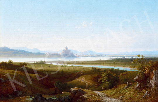 Ligeti, Antal - View of Esztergom and Stúrovo | The 49th auction of the Kieselbach Gallery. auction / 219 Lot