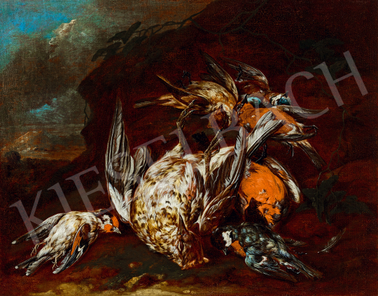 Ismeretlen 18. századi közép-európai festő - Vadászcsendélet | 49. tavaszi aukció aukció / 241 tétel