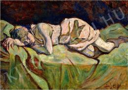  Scheiber, Hugó - Sleeping Girl (c. 1920)