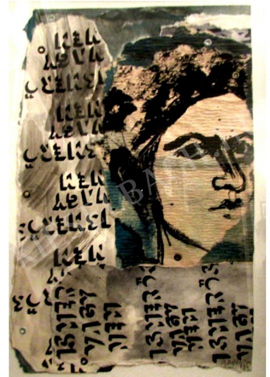 Gergely, Nóra - Self-Portrait painting