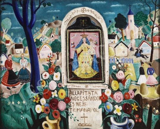 Pekáry István - Mária kegyhely festménye