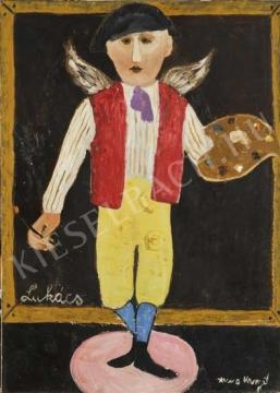  Anna Margit - Lukács, a festők védőszentje festménye