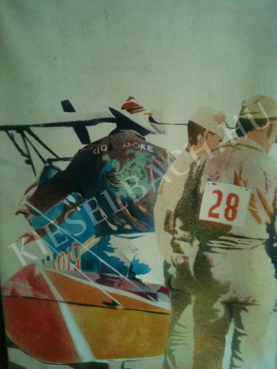 Csernus Tibor - Repülés festménye