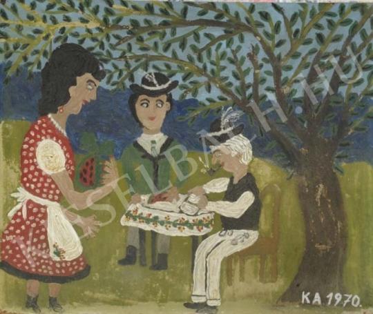Kiss Anna - Piknik festménye