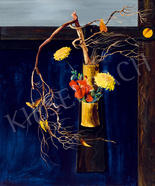  Korga, György - Yelow flowers | The 50th auction of the Kieselbach Gallery. auction / 30 Lot