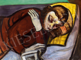  Schönberger, Armand - Young girl resting 