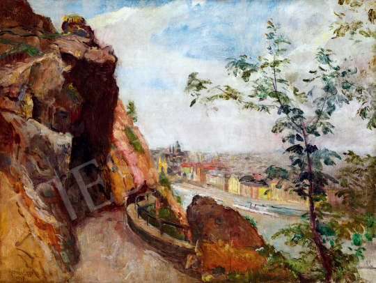  Herman, Lipót - View of Budapest from the Gellért hill | The 50th auction of the Kieselbach Gallery. auction / 68 Lot