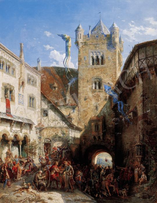  Wille, August von - Fun in the town | 8th Auction auction / 297 Lot
