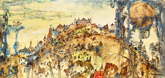 Bornemisza, László (Bornemissza László) - City on the hillside | The 50th auction of the Kieselbach Gallery. auction / 89 Lot