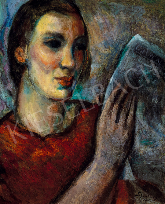  Schönberger, Armand - Reading girl | The 50th auction of the Kieselbach Gallery. auction / 118 Lot