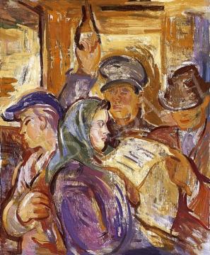 Pituk, József - In the tram | 8th Auction auction / 302 Lot