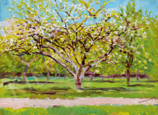  Mednyánszky, László - Blooming trees | The 50th auction of the Kieselbach Gallery. auction / 136 Lot