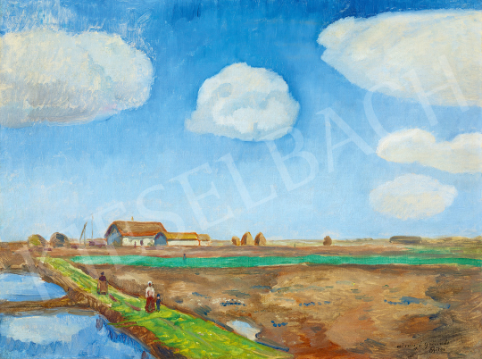  Iványi Grünwald, Béla - Under the blue sky | The 50th auction of the Kieselbach Gallery. auction / 148 Lot