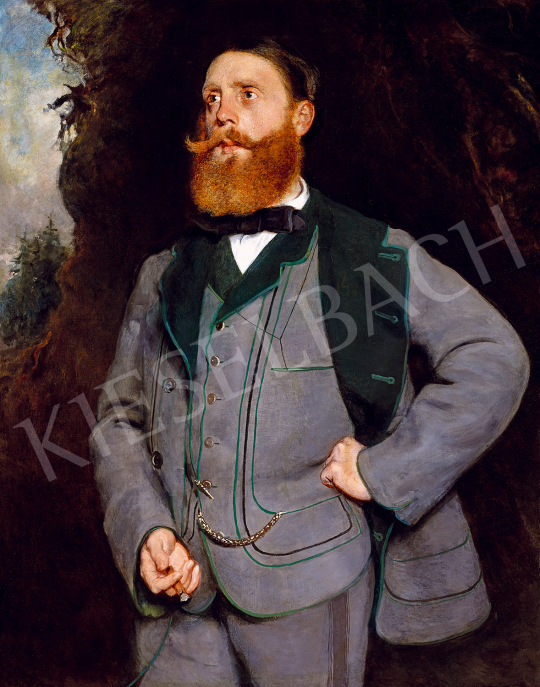 Székely Bertalan - A vadász (Aichelburg gróf portréja) | 50. őszi aukció aukció / 160 tétel