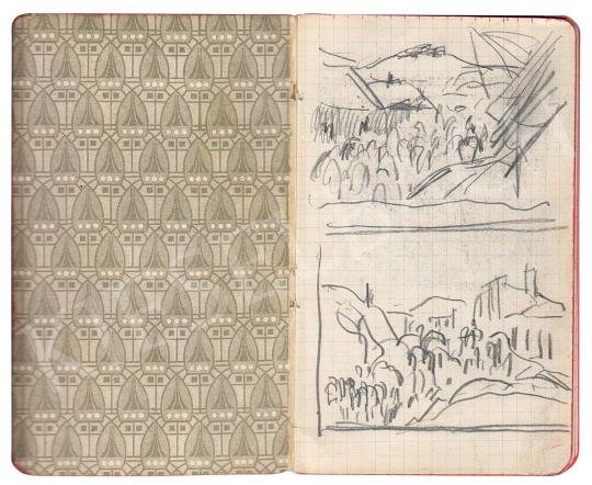  Mednyánszky, László - Sketchbook with 91 drawings | The 50th auction of the Kieselbach Gallery. auction / 185 Lot
